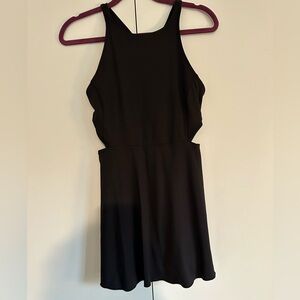 Black Athletic Dress with built-in shorts